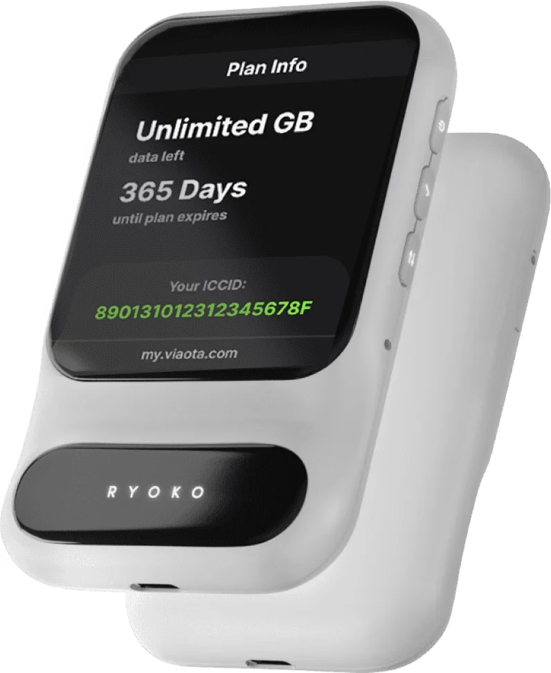 Ryoko Pro — Portable WiFi Hotspot Device